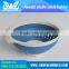 Kitchen food grade silicone floding drainer, Multi-function silicone collapsible food strainer, collapsible colander