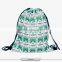 Waterproof Polyester 3d Printing Drawstring Backpack