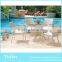 Wicker rattan outdoor furniture used hotel patio furniture