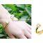 Gold Plating Fashion 2016 Girl Rhinestone Cuff Bangle