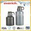 custom made empty small high end stainless steel vacuum bottle