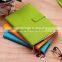 pu cover journal refill paper with magnetic buckle