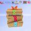 Custom printed disposable lunch food kraft paper box