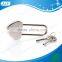 AJF fashion love lock silver heart shaped lock with rhinestone for wedding lock