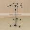 Top quality stainless steel flexible clothes display racks