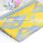 Paris Yarn Geometric Drawing Print Vintage Style Scarf Shawl With Sunblock