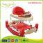 BW-19 competitive price softtextile rocking horse baby walker with 6 wheels