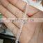 4mm clear white glass crystal beads for bead necklace