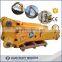 top type hydraulic quartering hammer concrete breaker with 100mm chisel