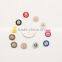 2016 Colorful Plastic Kids Buttons,Fashion Plastic Button