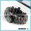 Factory manufacture various wholesale survival bracelet