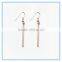 Whole Stainless Steel Cylindrical /Rectangular Earrings