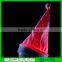 Hot special decoration optic fiber lighted christmas hats