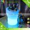 Whole sale Cube LED ice bucket Bar use bottle cooler LED bucket