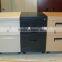Small Movable Steel File Cabinet under Office Desk