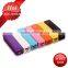 cylinder portable charger 2600mah mobile power bank for home decor