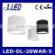 High Quality Open Mounted Pass CE ROHS Cylinder Shape Led 20w Downlight Light