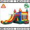 hot sale commercial used inflatable combo jumper playground with prices, inflatable jumpers with slide for sale