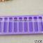 10 Caviity Strip - Shaped Cookie Mold Silicone Cake Mould Baking Tray