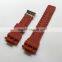 16mm Red Rubber Resin Watch Bands Strap For G-8900, GA-100, GA-110, GA-120, GA-300, GAC100