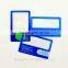 Dome shaped electronic decorative high power magnifying glass 3x