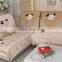 Rose appliqued embroidery sofa cover