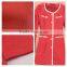 stretch polyester ottoman fabric for close-fitting apparel such as pants, skirts and dresses.