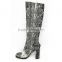 cheap winter boots lace up thigh high boots for women