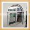 pvc arch windows/round pvc window/swing windows