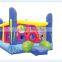 HOT SALE castle amusement with trampoline and slide