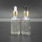 60ml clear glass bottles childproof dropper cap                        
                                                                                Supplier's Choice