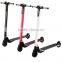 New design folding adult kick push scooters/best foldable electric scooter for adults