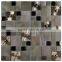 glazed metallic crystal metal mosaic