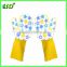 cleaning glove with scouring pad