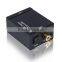 Analog R/L to digital fiber optic coaxial Toslink audio converter China supplier