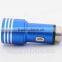 New arrival customize Colorful mini Universal car charger , single / dual usb car charger for mobile phone