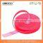Double sided hook and loop tape, durable back to back hook loop fasteners