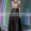 Made In China Elegant Black Sleeveless Formal/ Evening Dress 2015