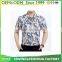 100% polyester sublimation printing shirts/solid color hawaiian men shirts