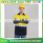 Wholesale high quality long sleeve yellow 3M reflective coat workwear shirt