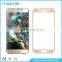 0.4mm Silk Printing 3D Full Cover Color Tempered Glass Screen Protector for Samsung Galaxy S6 Edge