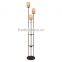 2017 hotel decorative unique 3 light floor lamps with linen shade good for inn decor high end