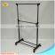 Cheap Single Garment Rack with Middle Rail Adjustable Height Display Drying Clothes Rack Made in China Manufacturer