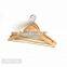 Natural Wood Basic Hospitality hanger With Bar for Clothes Top