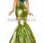 V89113 Wholesale cheap good quality mermaid sexy dress backless sequined dress sexy halloween costume