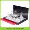 Glossy Painted Set of Watch Display Holder, Best Mdf Watch Stand With Printing Logo