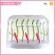 New products durable FDA standard tree shape pp bottle dryer with dust cover