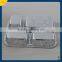 Disposable 4- compartment aluminium foil food tray