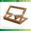 DT005 Trademark Innovations Bamboo Cookbook Holder and rack