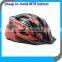 cheap in-mold MTB cycle helmet with sun visor for track